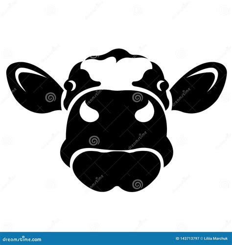 cow head silhouette|cow face silhouette images.